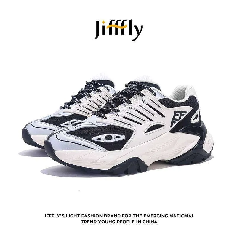 Jifffly Bread Heren 2025 Nieuwe Zomertrend Dikke Zool Hoogte Verhogende Koppels Sport Casual Schoenen Dames_voghion.com