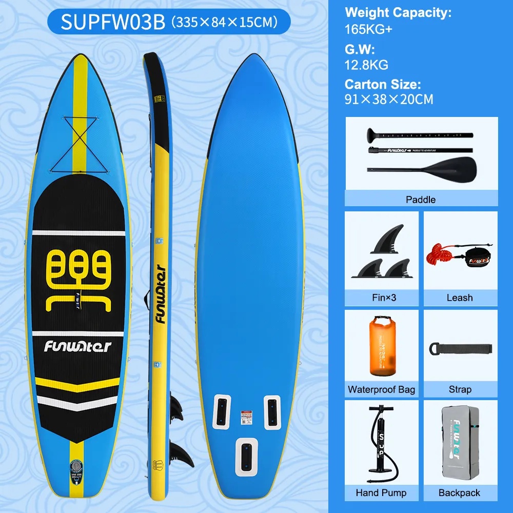 Funwater Inflatable Stand Up Paddle SUP004014A/SUP004017A/SUP044007A