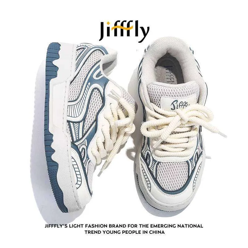 Jifffly Bread Men 2025 New Summer Ins Trend Versatile Korean Fashion Couple Casual Shoes Women Designer Shoes_voghion.com