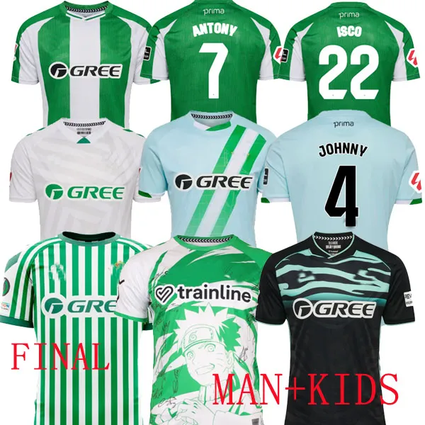 24 25 26 Real Betis Soccer Jerseys 2025 ANTONY ISCO Vitor Roque