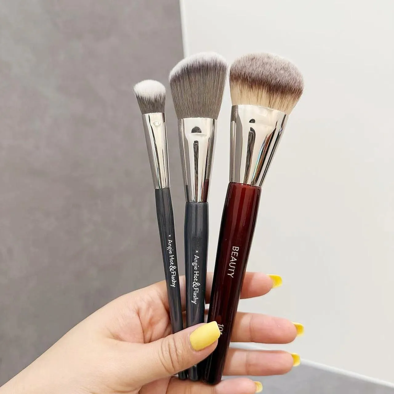 Complete BKBEAUTY Angled Makeup Brush Use   A507,... 