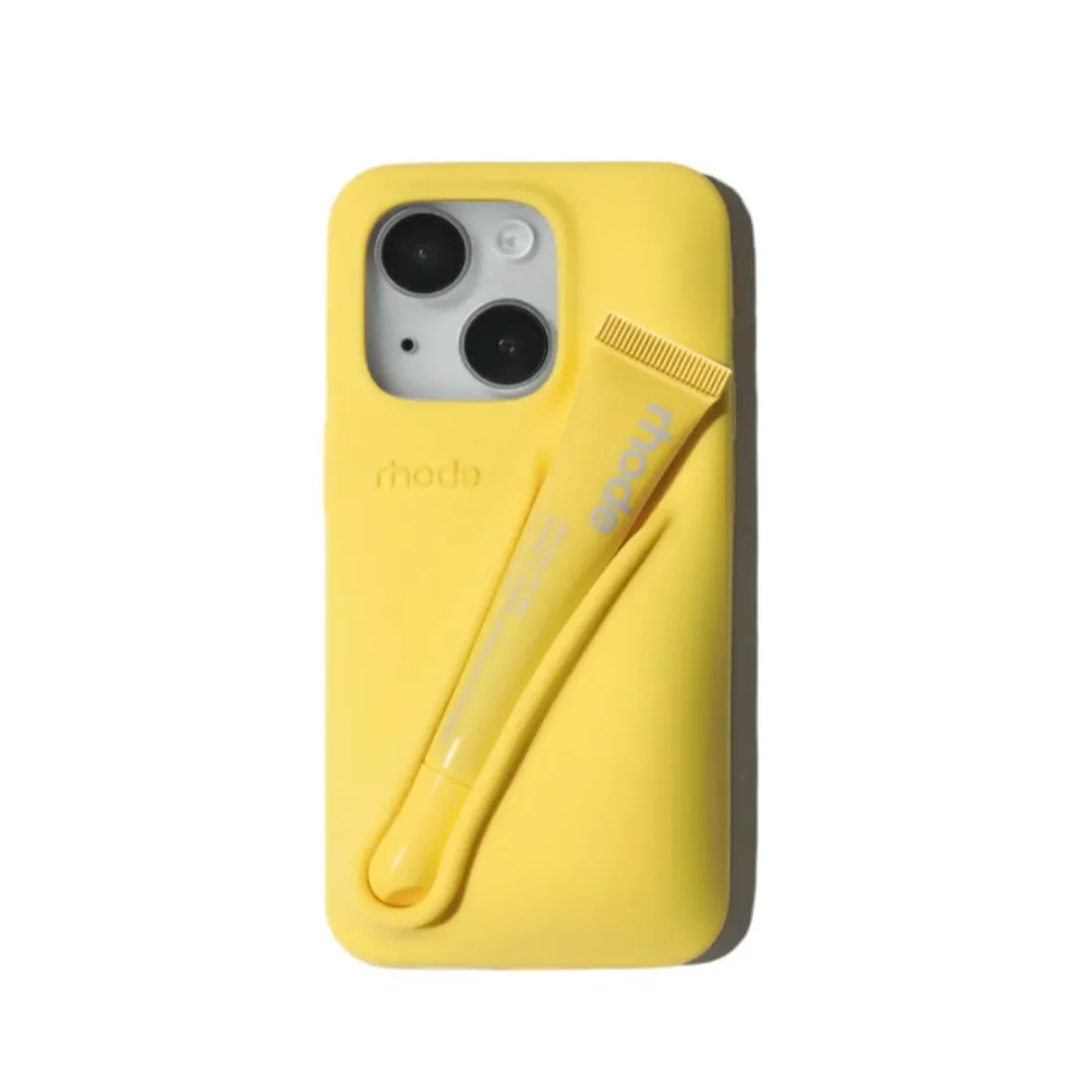 Rhode Phone Case Lip Gloss Lipstick Minimalist Solid Color Rhode