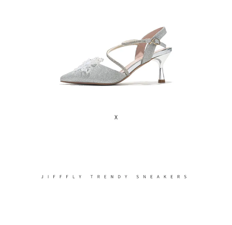 High Heels, spitze, trendige Damenschuhe, modische Ledersandalen, Bankettschuhe, elegante Abendschuhe, hochwertige Single-Sandalen_voghion.com