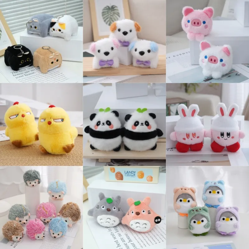 Wholesale Various Authorized Plush Toys Mini Anime Keychain