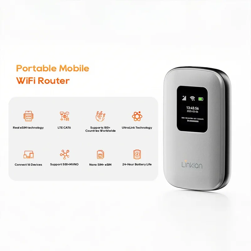 Linklan LA7 LTE Cat6 Wireless Router 750Mbps Wi Fi... From ...