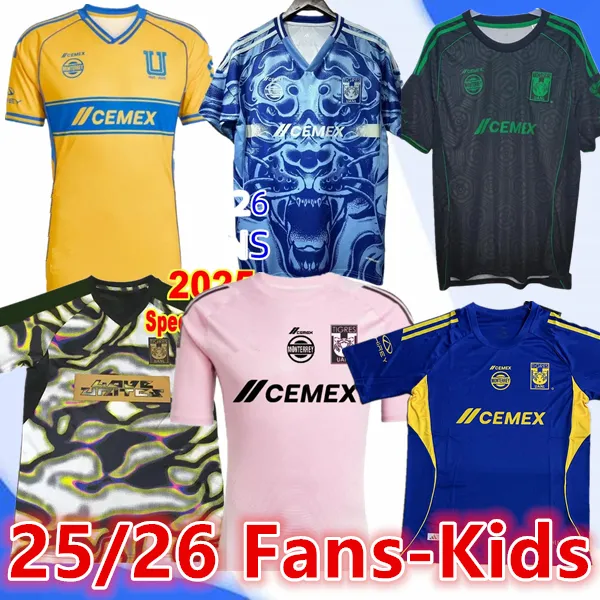 Xxxl 4xl 25 26 Gignac Tigres Uanl Jerseys De Fútbol Liga MX