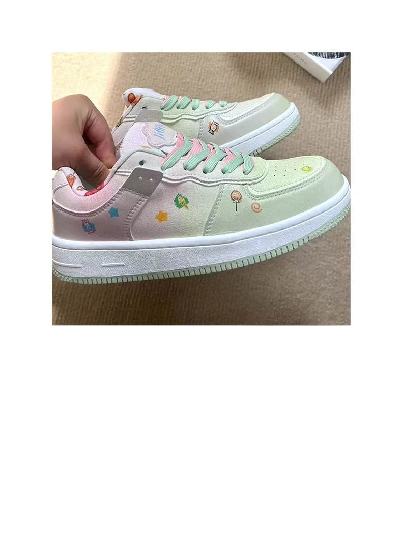 Jifffly Women's Skateboard Summer 2025; Versatile Teenagers And Students; Thick-soled Sports Shoes For Height_desvips.com