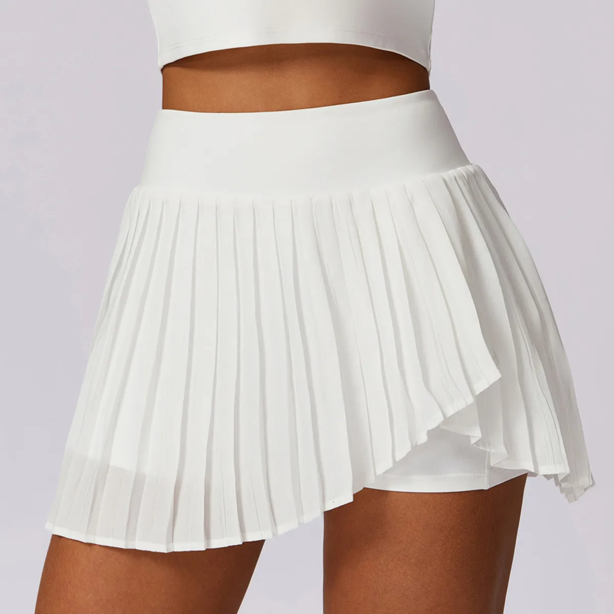 Breathable High Waist Yoga Tennis Skirt Outfits For Women A50