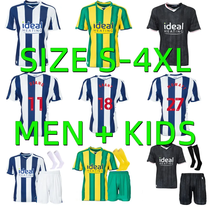 Save Big on Bulk West Bromwich Albion Kit West Bromwich Albion 2024 25 Home  Soccer Jersey Kit Men, Kids, Youth Best Deals on DHgate