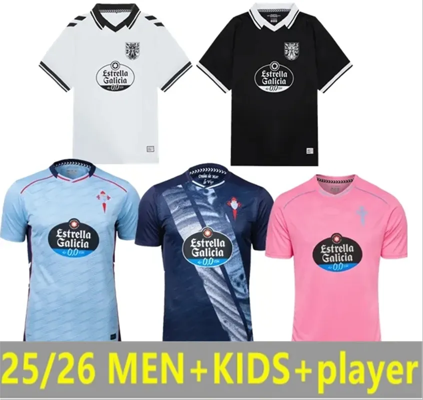 25/26 Special Celta Vigo IAGO ASPAS So Ccer Jerseys From