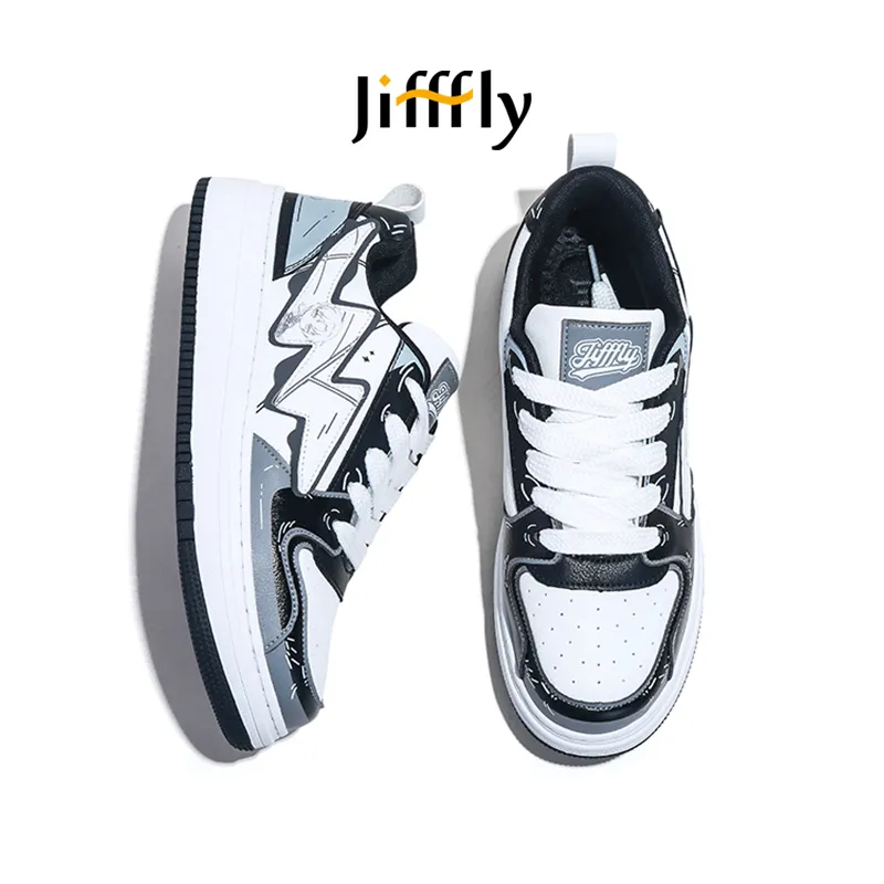 Jifffly Men's Skateboard For Summer, Vintage, Versatile, Student Sports Trend Designer Shoes_voghion.com