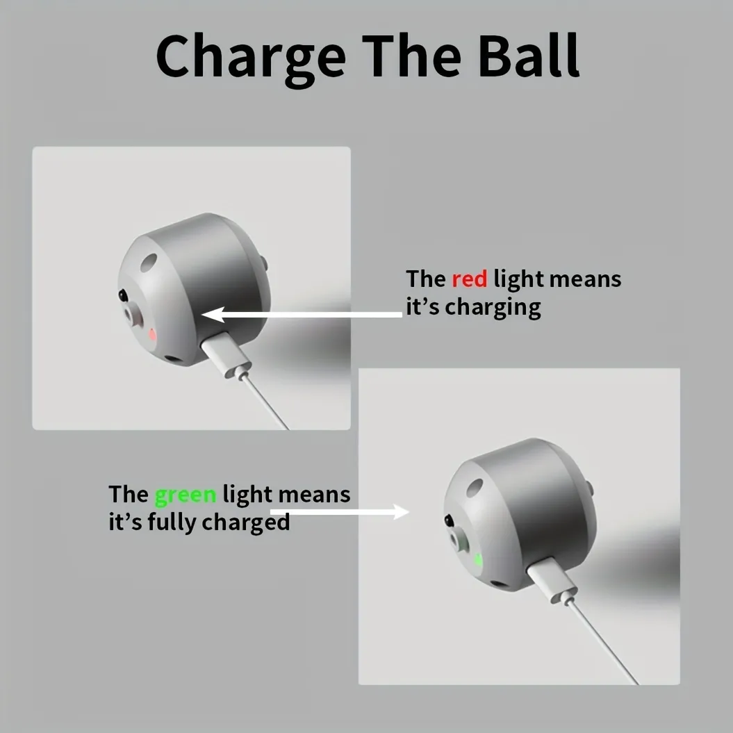 Smart Interactive Bouncing Toy Ball For Cats With Rgb Lights_voghion.com