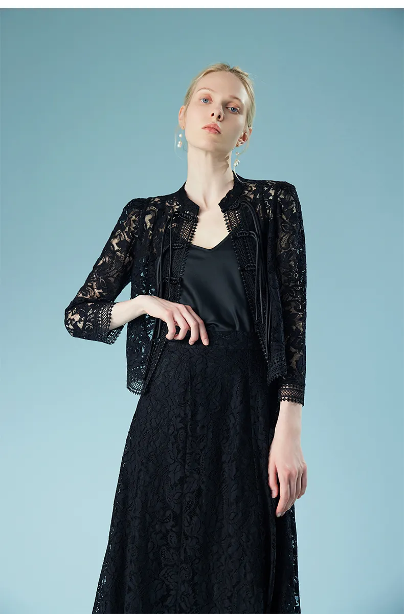 lace jackets for formal dresses Formal Bolero Long Sleeve Lace Jacket