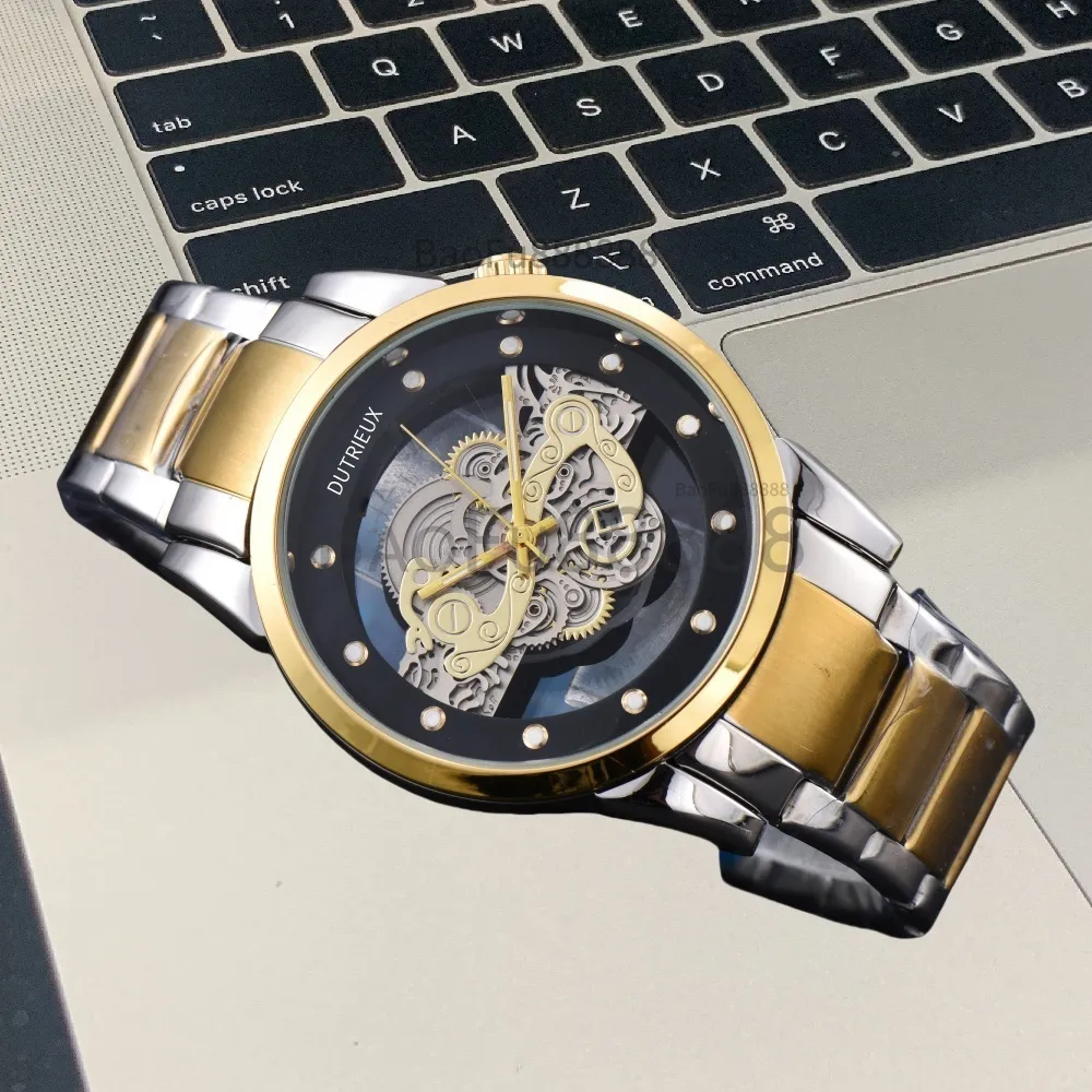 BUREI Orologio Da Uomo Al Quarzo In Acciaio Inox – Analogico, Impermeabile, Design Classico Minimalista