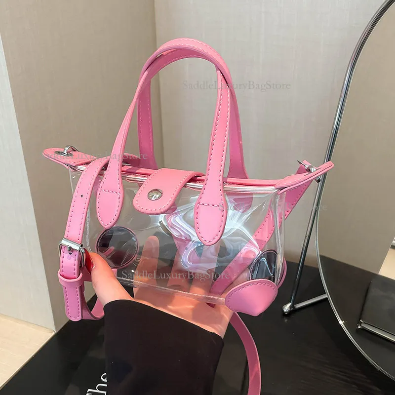 Save Big on Bulk Jelly Transparent Bag Handbags Free Shipping Designer  Fashion Transparent Women's Jelly Bag New Luxury Mini Handbag Mobile Phone  Bag