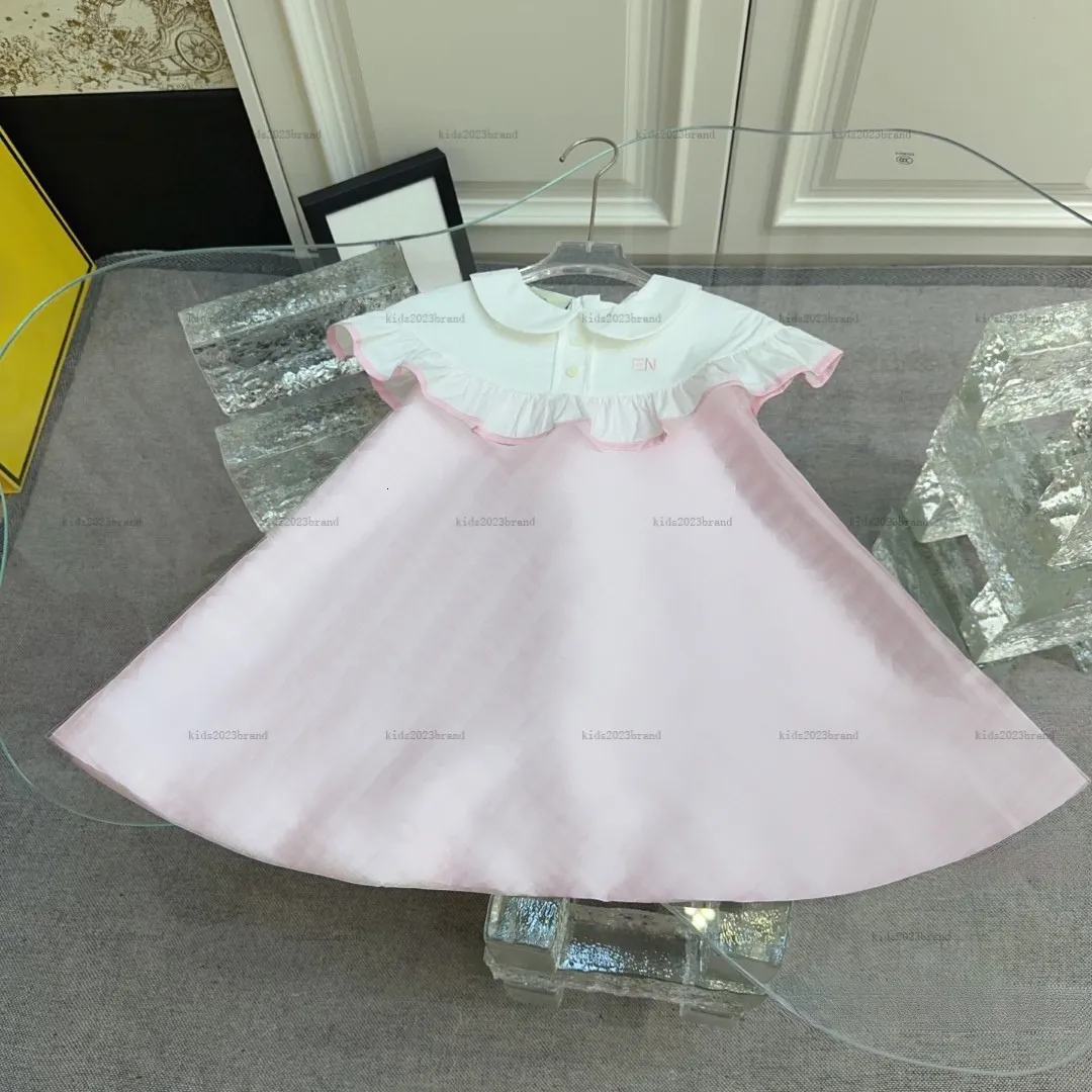 New Girls Dress Cute Pink Design Princess Dress Kids... 