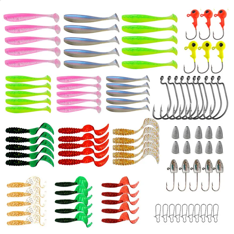 Fishing Lure Jigging Wobblers Soft Bait... 