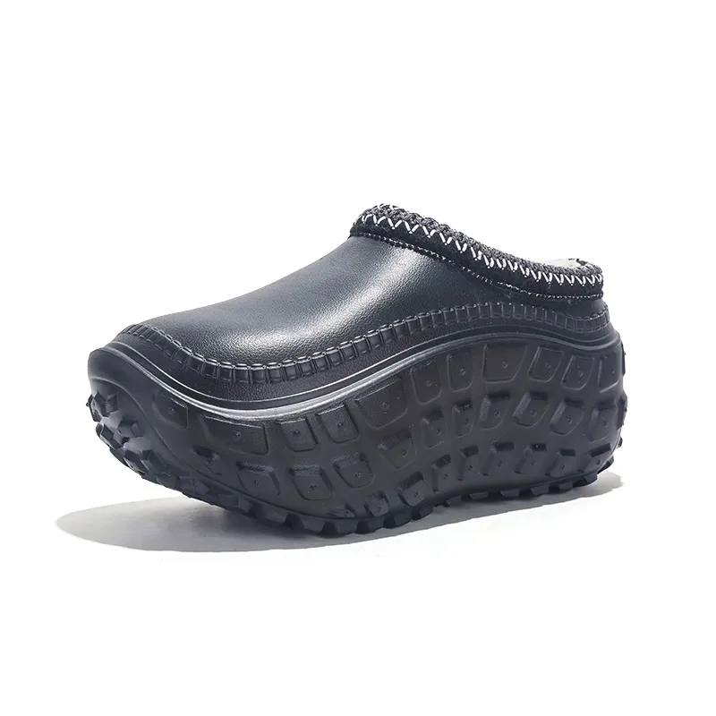 Jifffly Men's Snow Boots 2025 New Thickened And Anti-Slip Short-Calf Shoes With Woolen Andick Sole_voghion.com