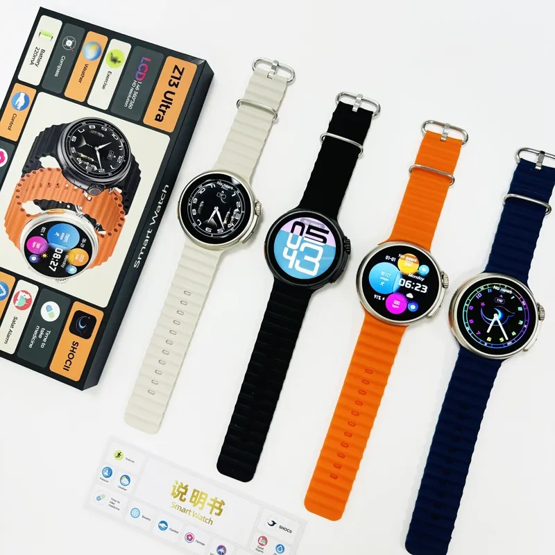 Z13 Ultra Smart Watch HD Round Touch Screen IP68 From Spacex