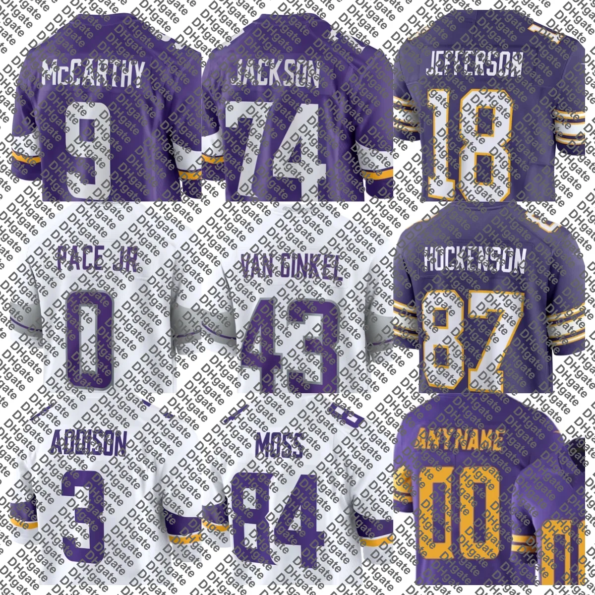 Dh Gate Dhgate Nfl Football Jersey With Player Names And Numbers
