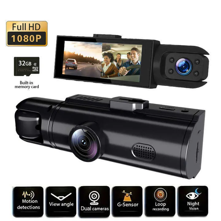 Dash Cam Videoregistratore Auto: Angolo 170° E Visione Notturna Per Autobus E Veicoli