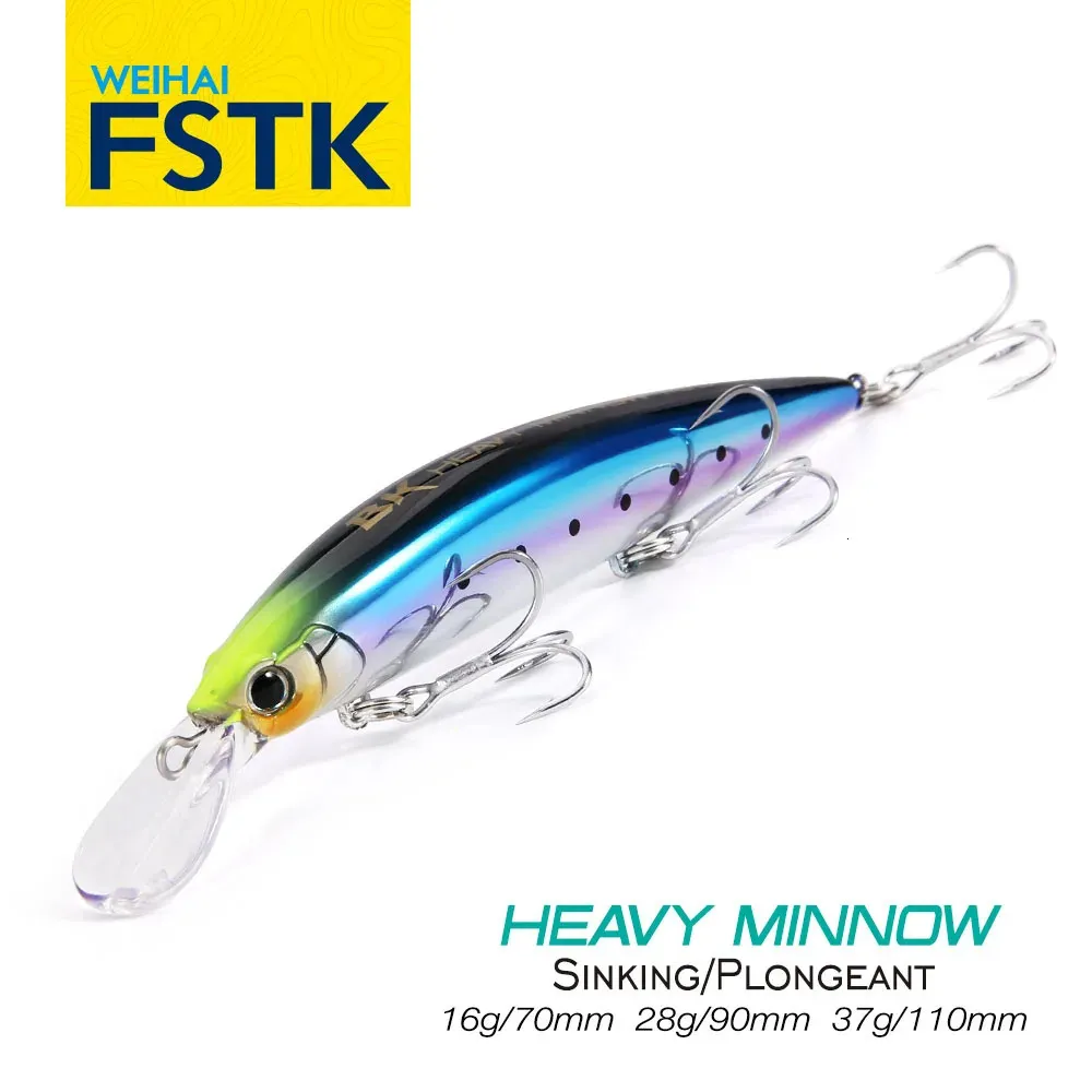 FSTK Heavy Sinking Minnow 110S 37g 90S 28g 70S 16g... 