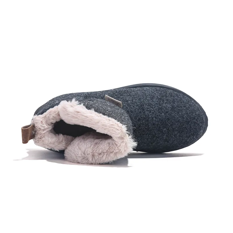 Jifffly 2025 New Fashionable Multi Functional Thickened Warm Short With Fur Lining Winter Snow Designer Shoes Leather_voghion.com