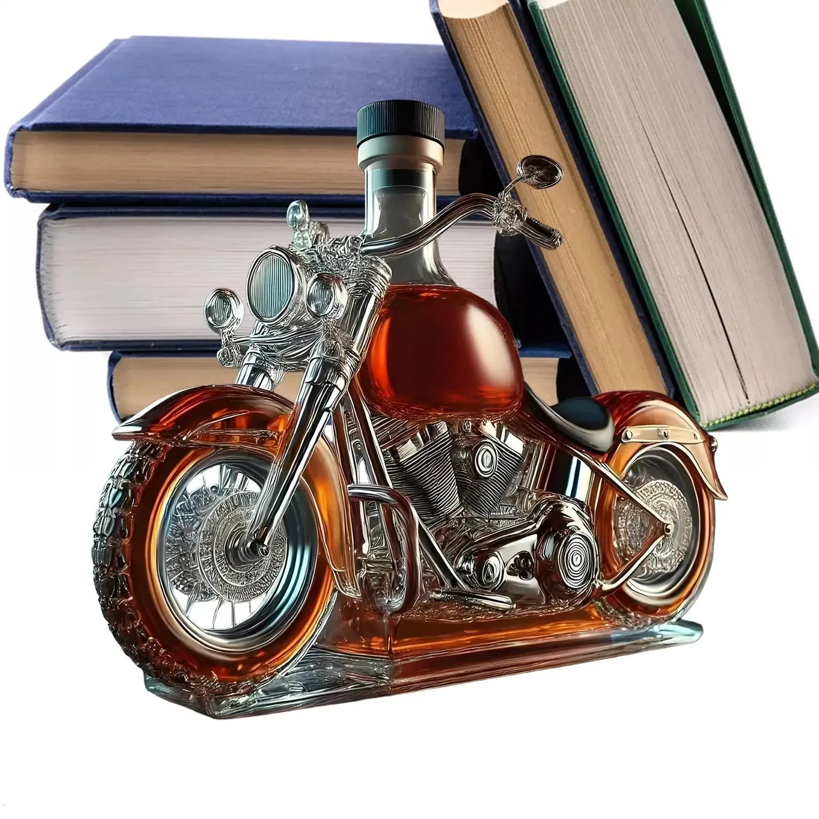 Carafe Décanteur à Vin Motif Moto Vintage - Aérateur Verre Whisky Vodka Champagne, Décor Bureau Bar Amateurs Moto Aérateur Vin Verre Motif Moto Carafe Décanteur à Vin Motif Moto Vintage - Aérateur Verre Whisky Vodka Champagne, Décor Bureau Bar Amateurs Moto Aérateur Vin Verre Motif Moto
