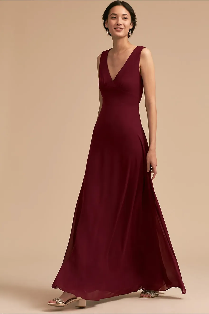 red silver bridesmaid dresses Da Vinci Bridesmaids Red Dress w Silver Beads & Rhinestones Size 16