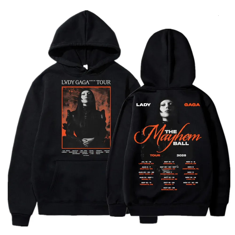 Lady Gaga Mayhem Ball Tour Hoodie Vintage Hip Hop From Huo02