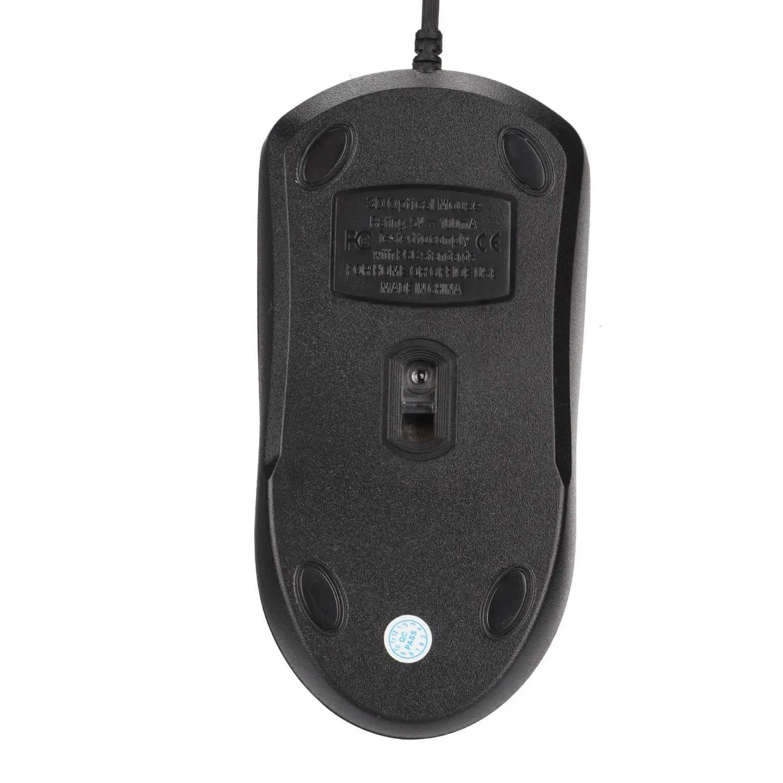 Heated Mouse 3 Levels Adjustable Black Ergonomic 1600 DPI Wired Mouse ...
