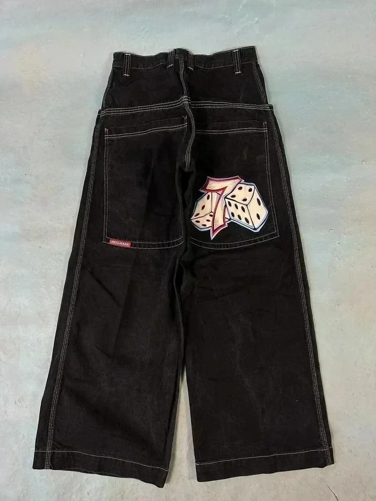 Harajuku Inspired Mens Selvedge Denim Jeans Classic Y2K Harajuku Inspired Mens Selvedge Denim Jeans Classic Y2K