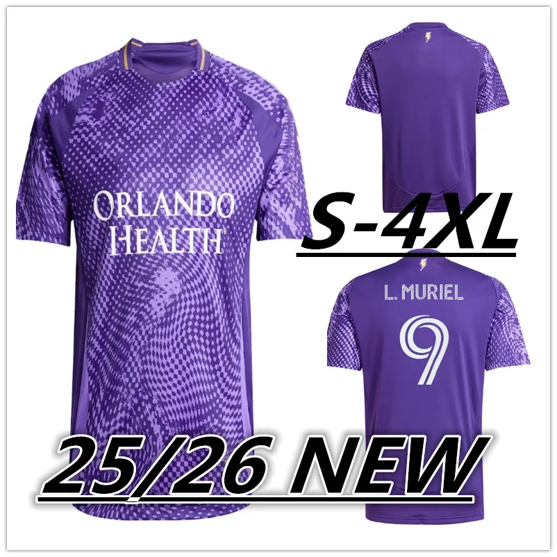 2025 2026 Orlando City SC Soccer Jerseys Kids Kit: Man's Primary Home  Purple 