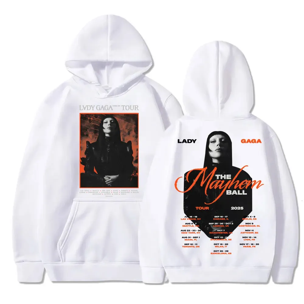 Lady Gaga Mayhem Ball Tour Hoodie Vintage Hip Hop From Huo02
