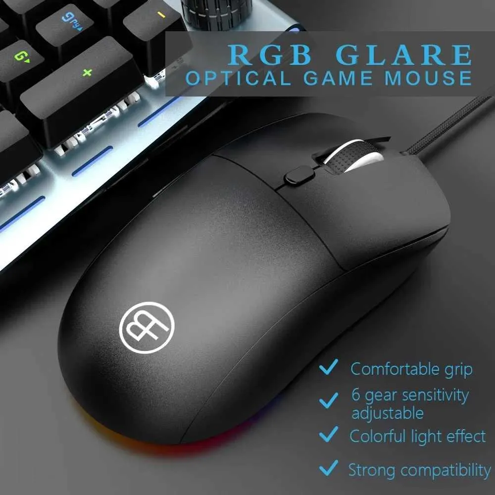 Adjustable 6 Button USB Wired Ergonomic Gaming Mouse... From Beauty_of ...