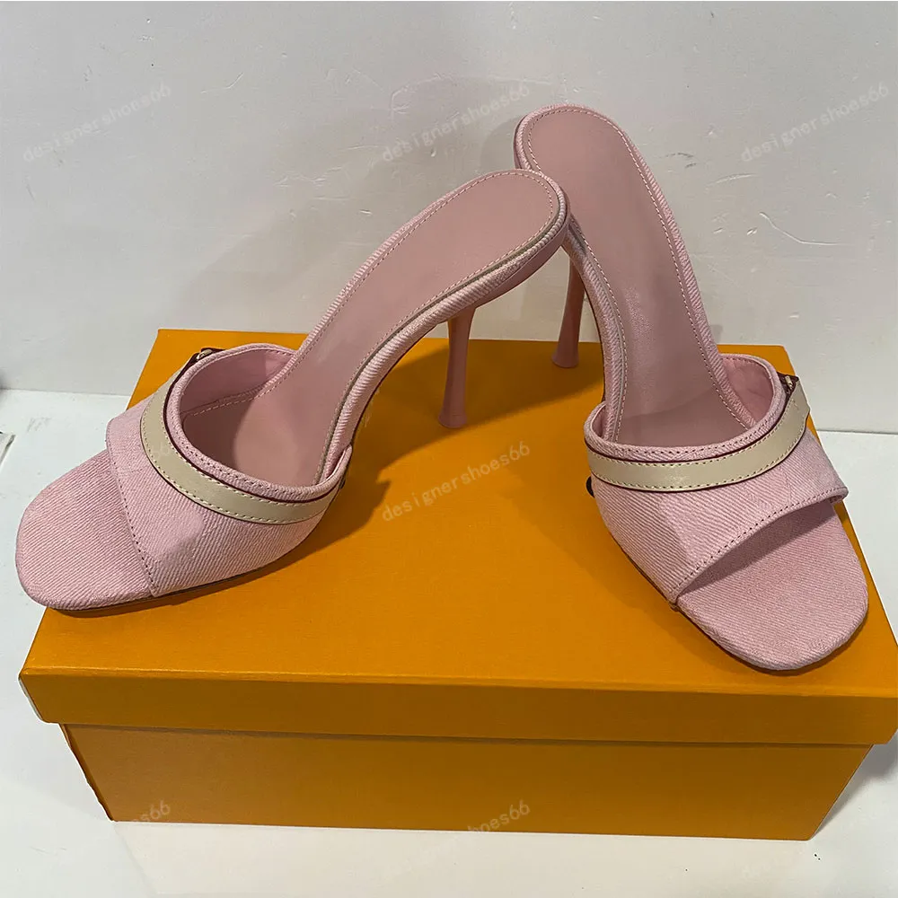 靴 Jungle Cat llic pink mules Jungle Cat metallic pink mules