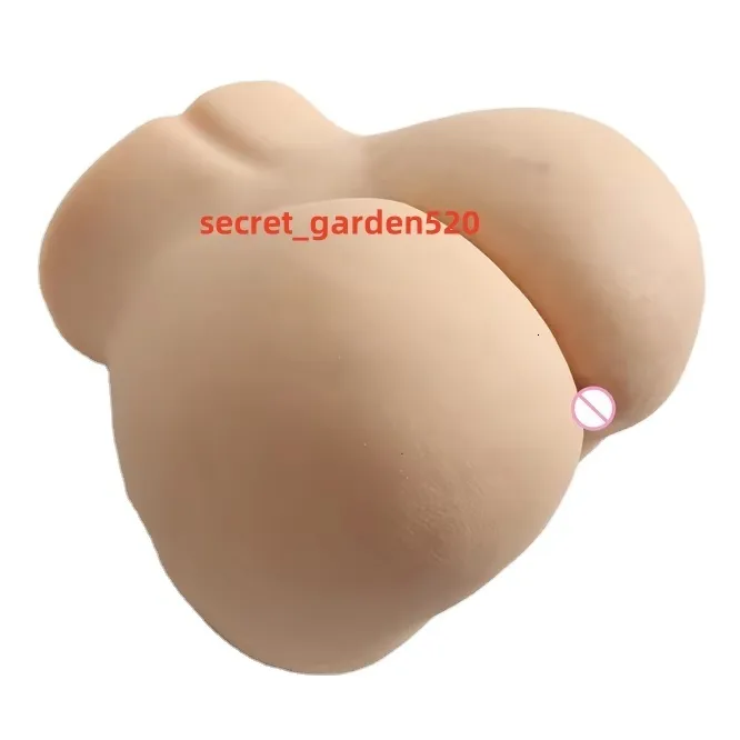 masturbator sex doll for men Male Masturbator Sex Toy- JBDK 3D Lifelike Pussy Ass Sex Doll Realistic Anus  Feeling Silicone Vagina Anal Toys for Men Masturbation with 2 Hole + USB  Heater & Lubricant (Flesh, 6.5×6×3.3 in) | main image 0