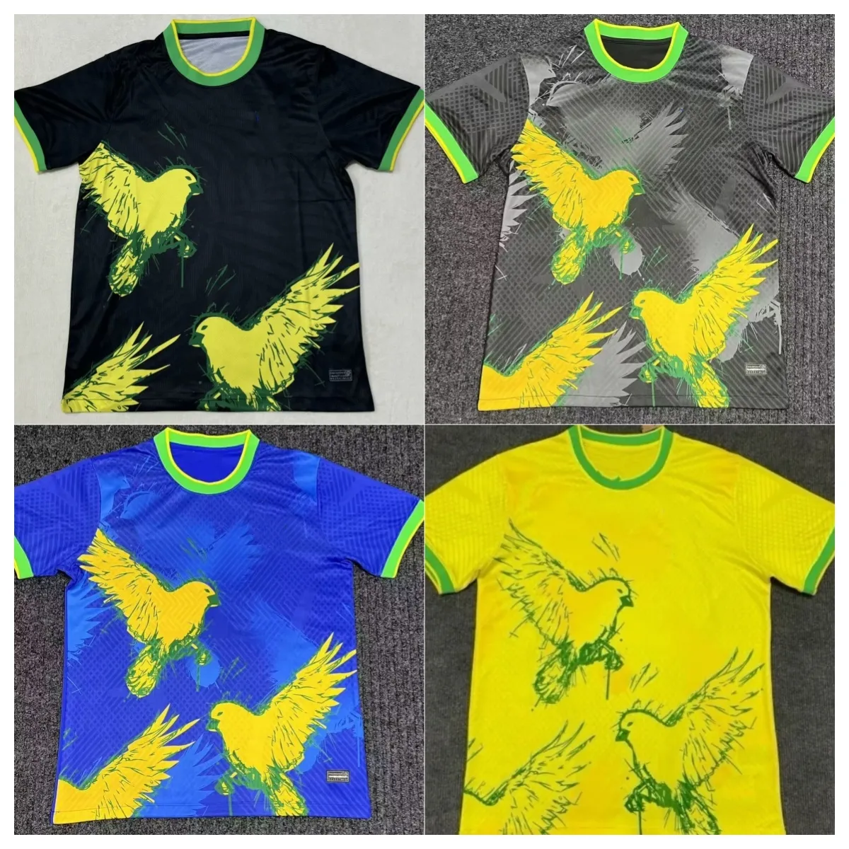 2025 2026 Brazil Little Bird Special Edition Soccer Jerseys Men