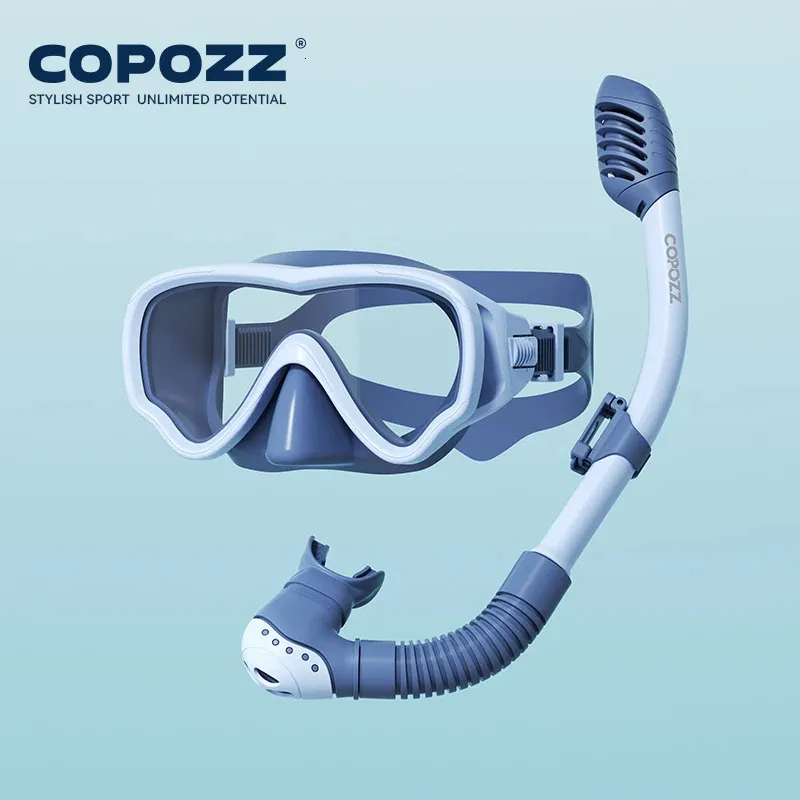 COPOZZ Kids Full Face Diving Mask with HD Anti Fog for Snorkeling and ...