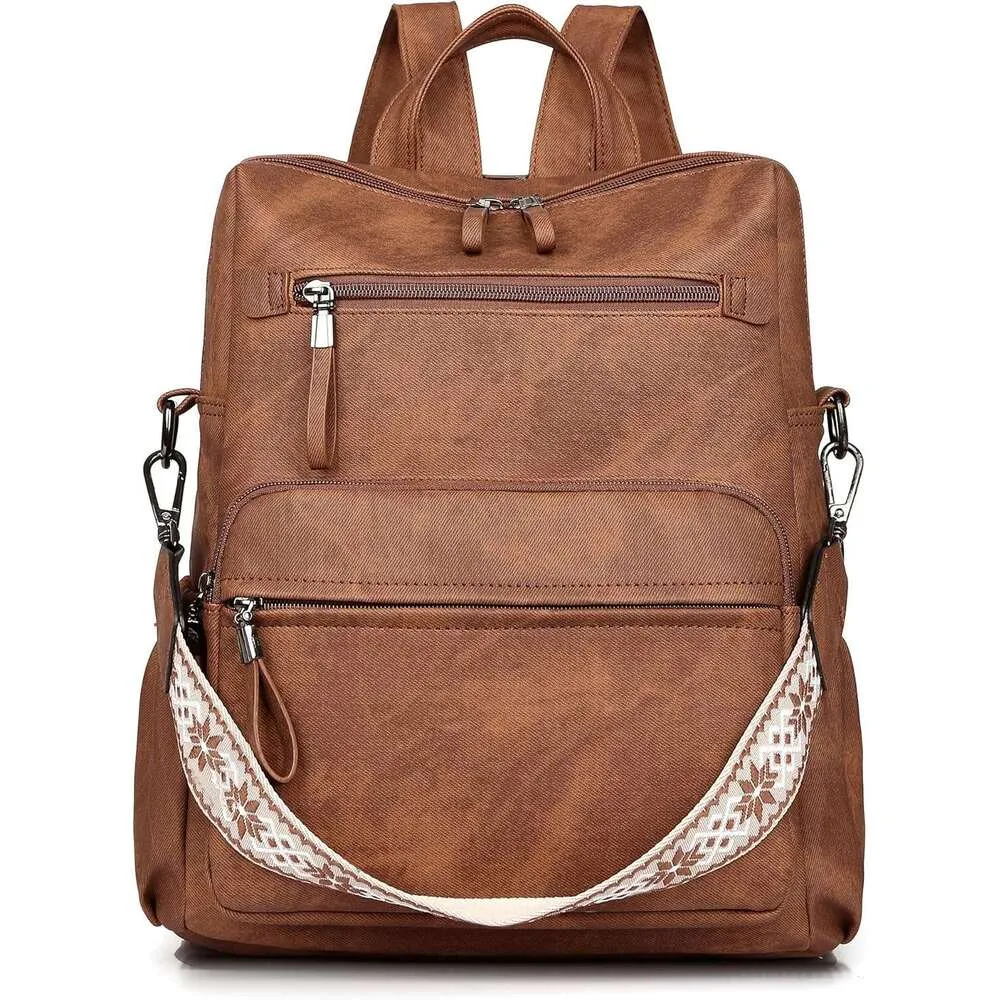 Backpack Purse, Pu Leather Travel Backpack, Desner Shoulder Bag, :) S9c449cbcef394186b3da4c1f8cee9  main image 2