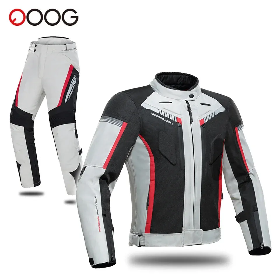 Windproof Motorcycle Jacket Four Season Riding Suit With Motorcycle ...