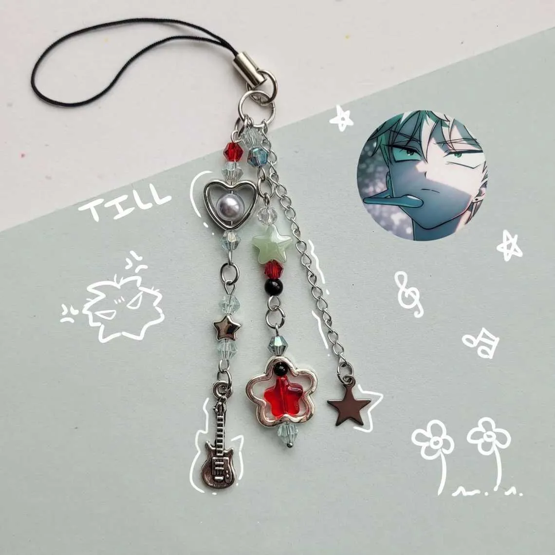 Alien stage IvanTill MiziSua LukaHyuna drawstring phone charm keychain ...