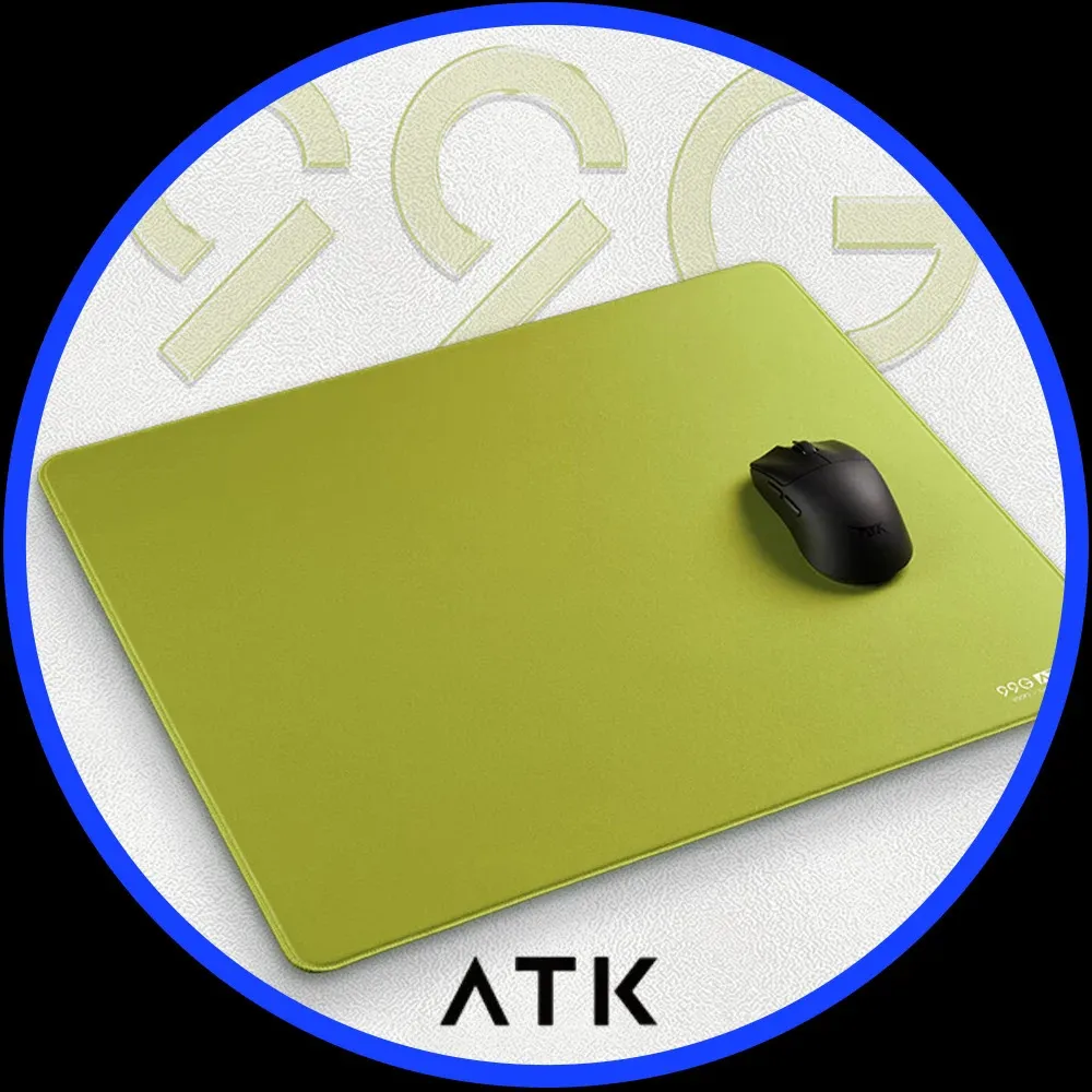 ATK99G エアカーボンマウスパッド 磁気スイッチキーボードサポート付き