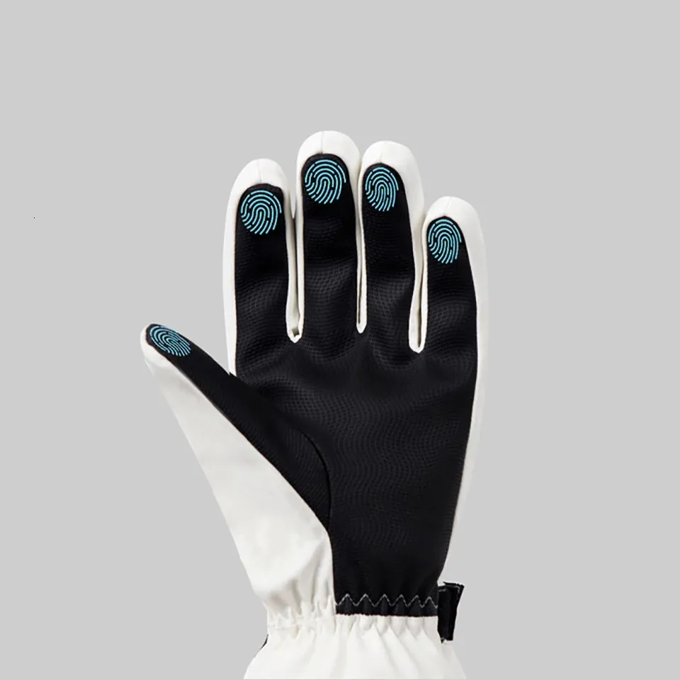 Guanti Da Sci Termici Unisex TMEOG - Impermeabili, Antivento, Touch Screen, Per Snowboard, Ciclismo E Moto (Taglia Unica, Colori Brillanti)
