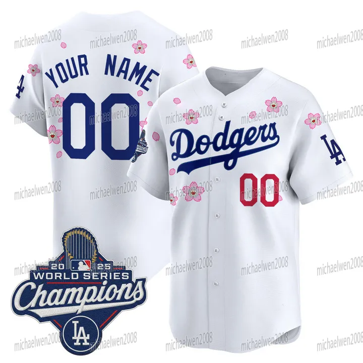 Maillot De Baseball Shohei Ohtani Des Los Angeles Dodgers - Modèle Domicile Blanc, Tailles XS à 5XL, Neuf Avec étiquettes