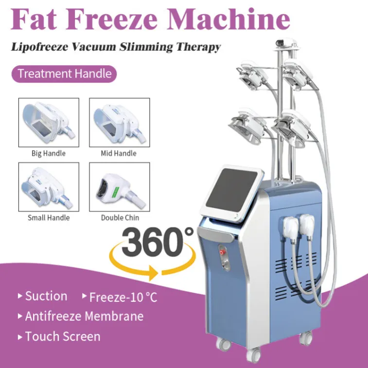 Cryolipolysis Fat Freeze Machine with 2 Slim Cryo Handles for Weight ...