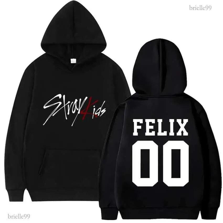 Trend Kpop Stray Kids SKZ Hooded Sweatshirts Men Women Fleece