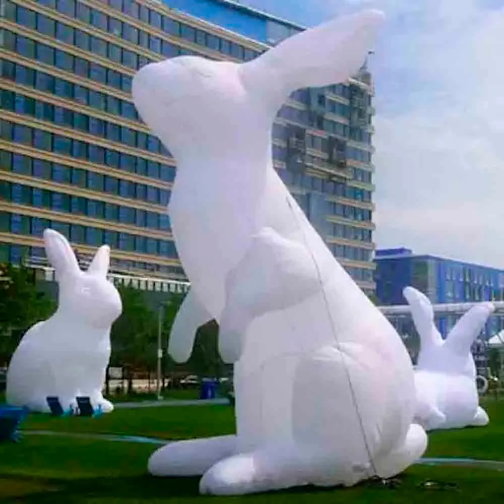 Wholesale Giant Inflatable White Rabbit Decoration ... From Inflatable ...
