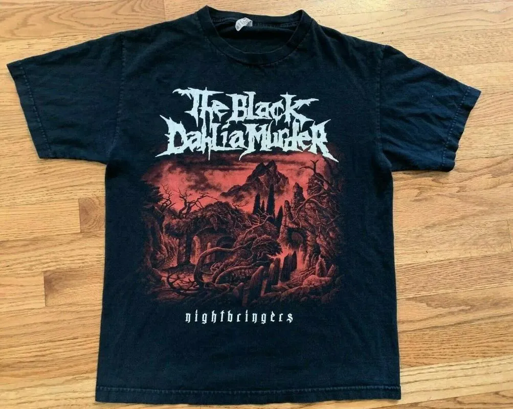 Save Big on Bulk Death Metal Band T Shirts Men's Graphic T Shirt  Nightbringers Band Tour 2025 Death Metal Shirt Music Inspired Tee Best  Deals on