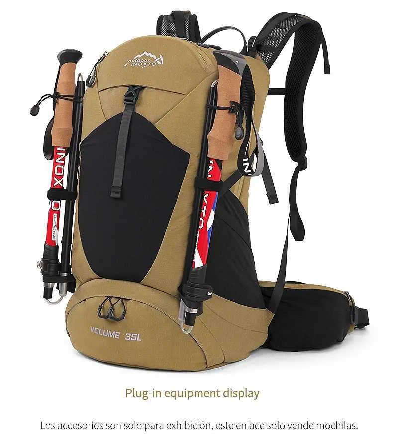 200l hiking backpack Mountain HB001 Gear Bags Plus With a spacious 35 Hiking Daypack | Ultralight Compact